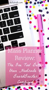 I've spent over a year using Mass Planner to help me manage my social media accounts. Is the software right for you? Read my full Mass Planner review! | Belle Brita