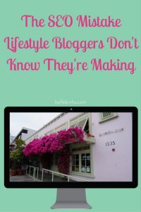 I see lifestyle bloggers make the same SEO mistake over and over. If you don't know how to use nofollow links--you're probably making the same SEO blunder! | Belle Brita