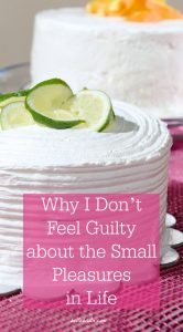 My husband Dan guest blogs about why he doesn't feel guilty over the small pleasures in life! Learn how to enjoy your own indulgences guilt-free at the link. | Belle Brita #LoveBlog2018