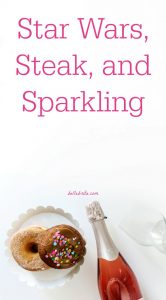 My husband and I don't have many traditions yet, but our main one involves Star Wars, steak, and sparkling wine. How do you add traditions to a marriage? | Belle Brita