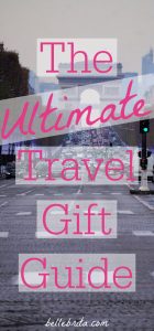 Find the best gifts for everyone on your Christmas list with this ultimate travel gift guide! Practical gift ideas for anyone who loves to travel. | Belle Brita